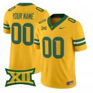 Custom Baylor Bears Jersey Name, Number 2026 Vapor Limited Stitched Gold Custom Baylor Bears Jersey Name, Number 2026 Vapor Limited Stitched Gold