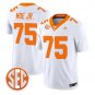 Wendell Moe Jr Jersey #75 Tennessee Vols 2026 Vapor Limited Stitched White
