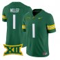 Dre'lon Miller Jersey #1 Baylor Bears 2026 Vapor Limited Stitched Green