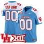 Custom Houston Cougars Jersey Name, Number 2026 Vapor Limited Stitched Blue Alter