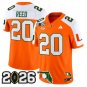 Ed Reed Jersey #20 Miami Hurricanes 2026 CFP Final Patch Stitched Orange Alter