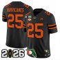 Hurricanes Jersey #25 Miami Hurricanes 2026 CFP Final Patch Stitched Black