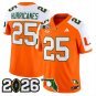 Hurricanes Jersey #25 Miami Hurricanes 2026 CFP Final Patch Stitched Orange Alter