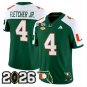 Mark Fletcher Jr Jersey #4 Miami Hurricanes 2026 CFP Final Stitched Green Alter