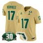 Kevin Wade Verpaele Jersey #17 South Florida Bulls 30th Patch Stitched Gold