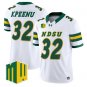 Barry Kpeenu Jersey #32 North Dakota State Bison 2026 Vapor Stitched White