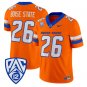 Boise State Jersey #26 Boise State Broncos 2026 Vapor Limited Stitched Orange