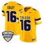 Chuck Ealey Jersey #16 Toledo Rockets 2026 Vapor Limited All Stitched Gold