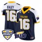 Chuck Ealey Jersey #16 Toledo Rockets 2026 Vapor Limited All Stitched Navy Alter