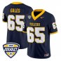 Stephen Gales Jersey #65 Toledo Rockets 2026 Vapor Limited Stitched Navy