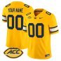 Custom Golden Bears Jersey Name, Number 2026 Vapor Limited All Stitched Gold