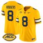 Aaron Rodgers #8 Golden Bears Jersey 2026 Vapor Limited - All Stitched Gold