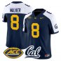 Rico Walker #8 Golden Bears Jersey 2026 Vapor Limited - All Stitched Navy Alter