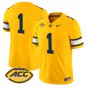 Team Jersey #1 Golden Bears Jersey 2026 Vapor Limited - All Stitched Gold