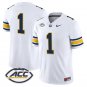 Team Jersey #1 Golden Bears Jersey 2026 Vapor Limited - All Stitched White