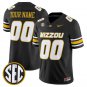 Custom Missouri Tigers Jersey Name, Number 2026 Vapor All Stitched Black