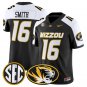Brad Smith #16 Missouri Tigers Jersey 2026 Vapor Limited All Stitched Black Alter