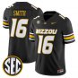 Brad Smith #16 Missouri Tigers Jersey 2026 Vapor Limited All Stitched Black