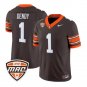 Austyn Dendy #1 Bowling Green Falcons Jersey 2026 Vapor All Stitched Brown