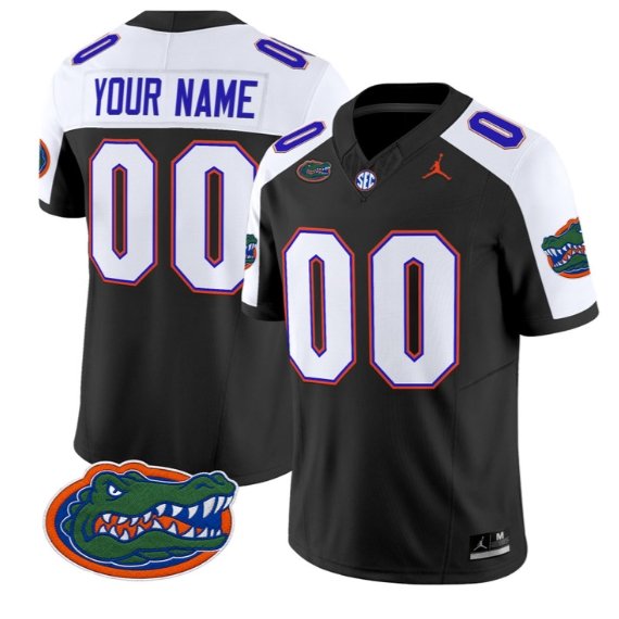 Custom Florida Gators Jersey Name, Number 2026 Limited All Stitched Black Alter