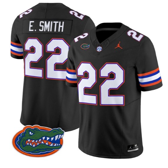 Emmitt Smith #22  Florida Gators Jersey 2026 Vapor Limited Stitched Black