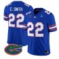 Emmitt Smith #22  Florida Gators Jersey 2026 Vapor Limited Stitched Royal