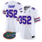 Swamp #352 Florida Gators Jersey 2026 Vapor Limited All Stitched WWhite