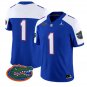 Team Jersey #1 Florida Gators Jersey 2026 Vapor Limited Stitched Royal Alter