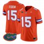 Tim Tebow #15  Florida Gators Jersey 2026 Vapor Limited Stitched Orange