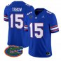 Tim Tebow #15  Florida Gators Jersey 2026 Vapor Limited Stitched Royal