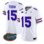 Tim Tebow #15  Florida Gators Jersey 2026 Vapor Limited Stitched WWhite