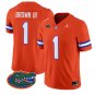 Vernell Brown III #1 Florida Gators Jersey 2026 Limited Stitched Orange
