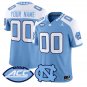 Custom North Carolina Tar Heels Jersey Name, Number 2026 All Stitched Blue Alter