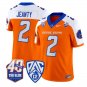 Ashton Jeanty Jersey #2 Boise State Broncos 2026 Limited Stitched Orange Alter