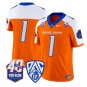 Team Jersey #1 Boise State Broncos 2026 Vapor Limited All Stitched Orange Alter