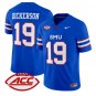 Eric Dickerson Jersey #19 SMU Mustangs 2026 Vapor Limited Stitched Blue
