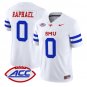 Kendrick Raphael Jersey #0 SMU Mustangs 2026 Vapor Limited Stitched White