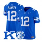 Derrick Ramsey Jersey #12 Kentucky Wildcats Power K Patch Vapor Limited Stitched Derrick Ramsey Jersey #12 Kentucky Wildcats Power K Patch Vapor Limited Stitched