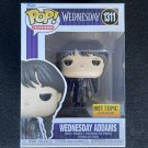 Wednesday Addams #1311 Hot Topic Funko POP! Action Figure Toy W Protector Gift
