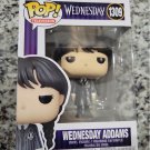 TV Netflix Wednesday Addams #1309 Funko POP! Action Figure Toy W Protector