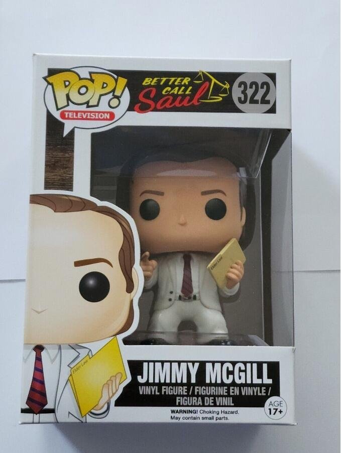 Better Call Saul #322 Jimmy McGill Funko POP! Action Figure Toy W Protector Gift