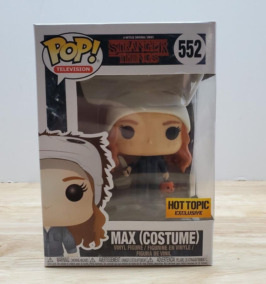 Funko Pop! Stranger Things Max Costume #552 Vaulted Retired Rare Vinyl MINT W Protector