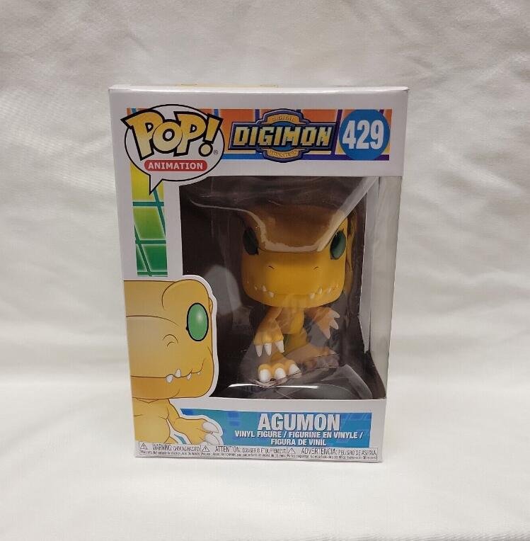 Funko Pop! Animation Digimon: Agumon #429 Vaulted Retired Rare Vinyl MINT With Protector