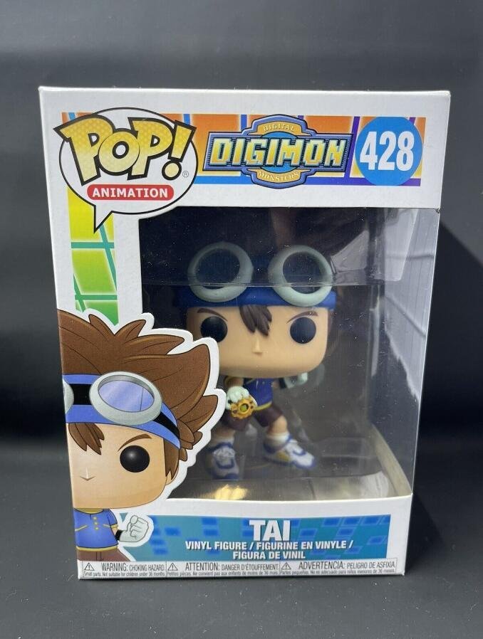 Funko Pop! Animation Digimon: Tai #428 Vaulted Retired Rare Vinyl MINT With Protector