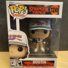 Funko Pop! Stranger Things Dustin #1240 Season 4 Vaulted Retired Rare Vinyl MINT With Protector