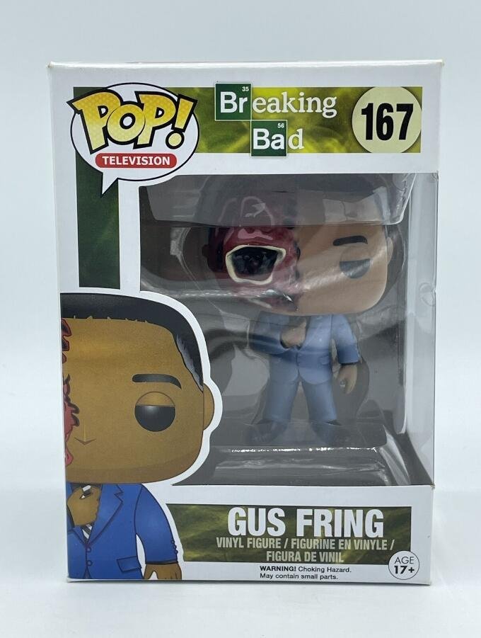 Breaking Bad Gus Fring Dead #167 Funko POP! Action Figure Toy W Protector Gift