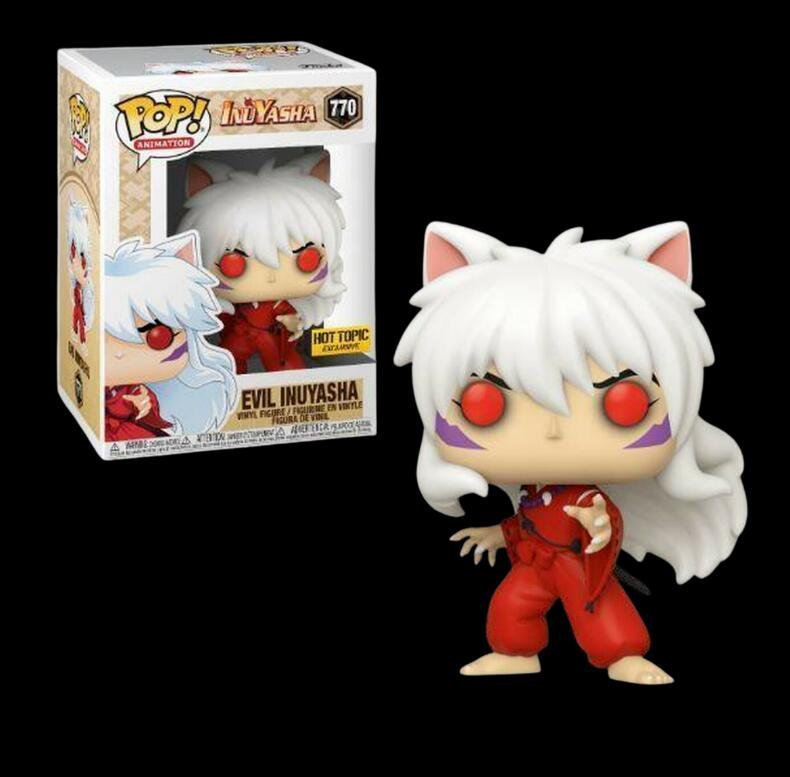 Animation Inuyasha EVIL INUYASHA #770 Funko POP! Action Figure Toy W Protector Box Gift