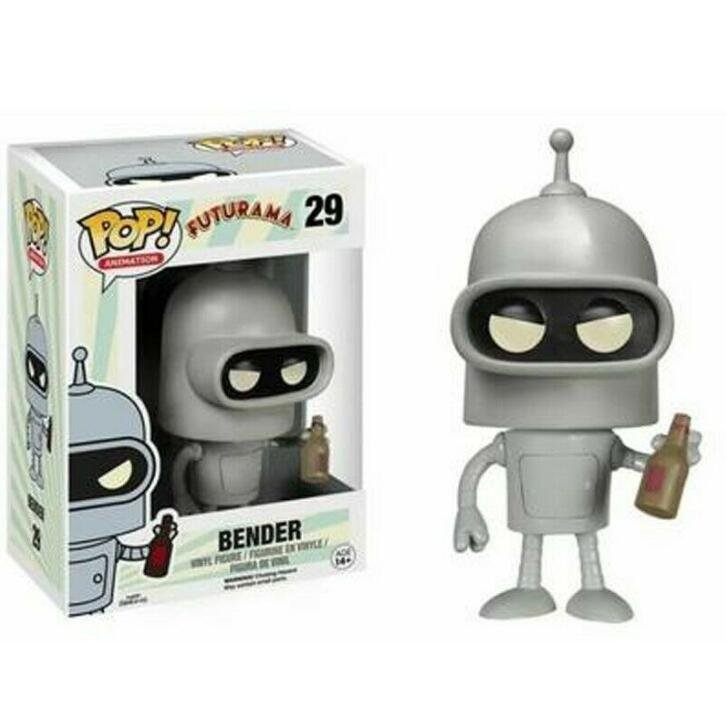 Futurama Bender #29 Funko POP! Action Figure Toy W Protector Box Gift