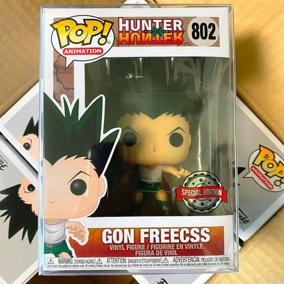 X Hunter : GON FREECSS #802 Funko POP! Action Figure Toy W Protector Gift