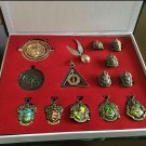 14 PCS Harry Potter wand Magical wands rings necklace decorate Gift cosplay game